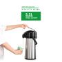 NUPANT Commercial Airpot Coffee Maker 2.2L/74oz Dirp Coffee Brewer with 24H Insulated Thermal Carafe Stainless Steel Pour Over Coffee Machine 120V/1450W Coffee Dispenser for Café Restaurant Cafateria