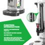 Commercial Coffee Urn 50 Cup/8L Coffee Dispenser with Upgraded Percolator, 304 Stainless Steel Hot Water Urn Beverage Dispenser with Keep Warm Mode, Large Coffee Maker for Catering Party